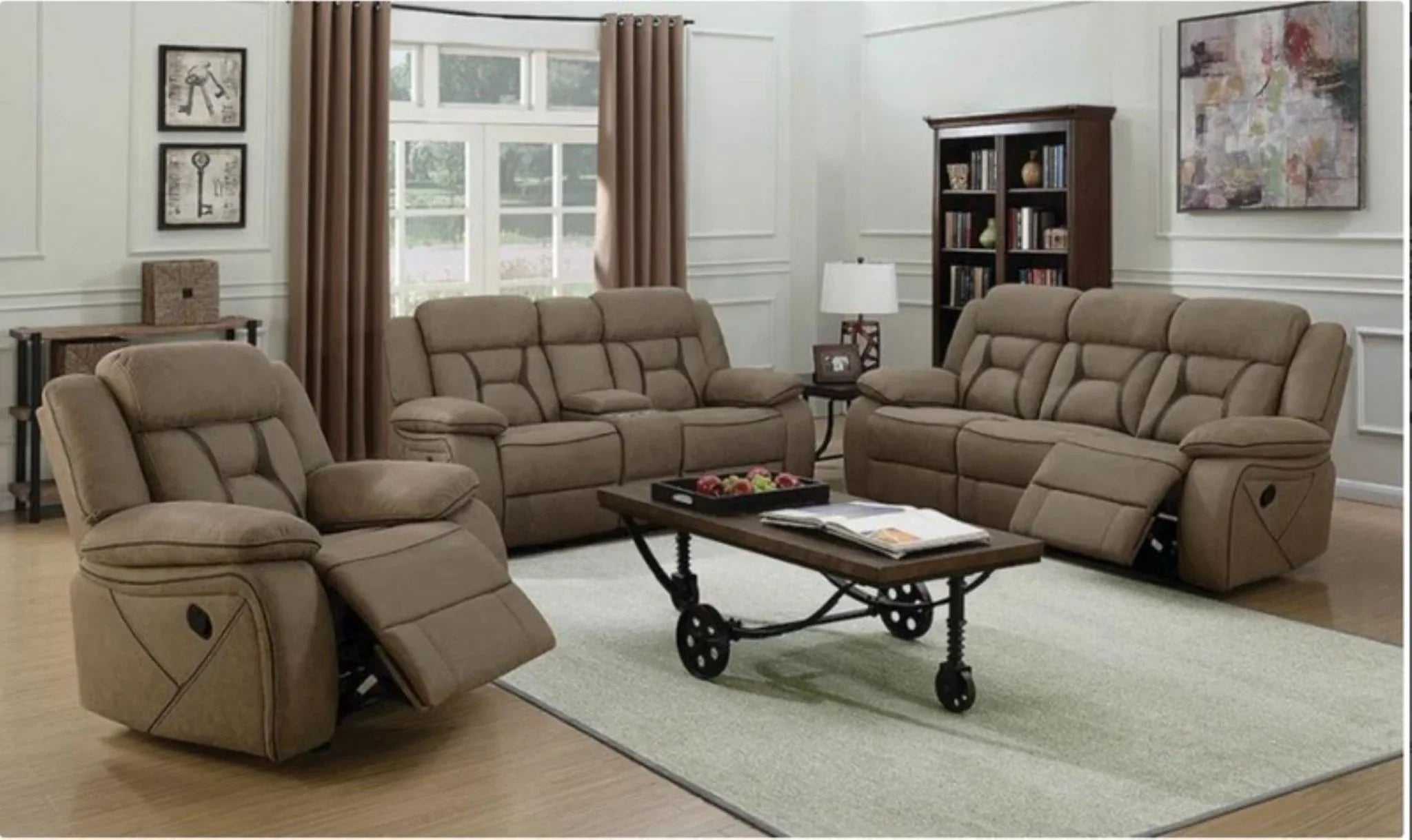 Pawel Manual Fabric Recliner - Torque India